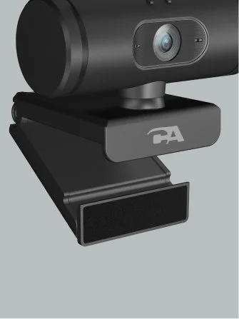 WC-1000 webcam with no microphone monitor clamp detail view