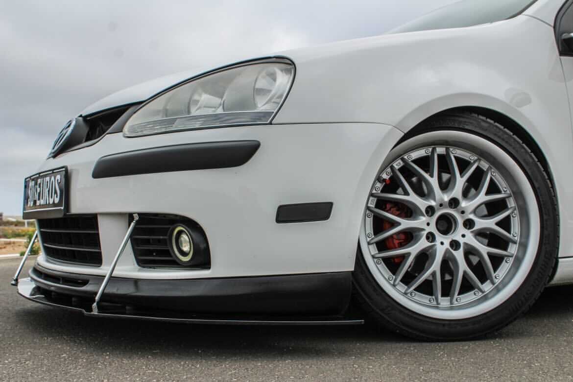 Front Splitter VW (MK5) ThunderBunny: GTI, Rabbit, GLI, R32 (2004-2009 ...