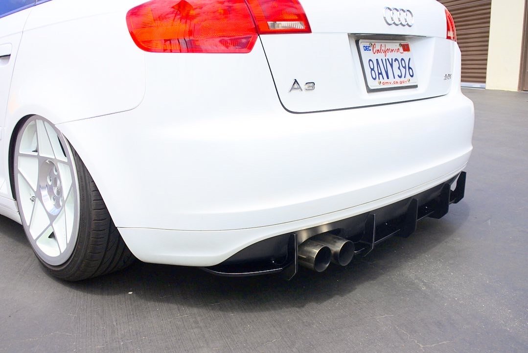 Audi A3/ S3 8p Big Diffuser . — Splitter Gang
