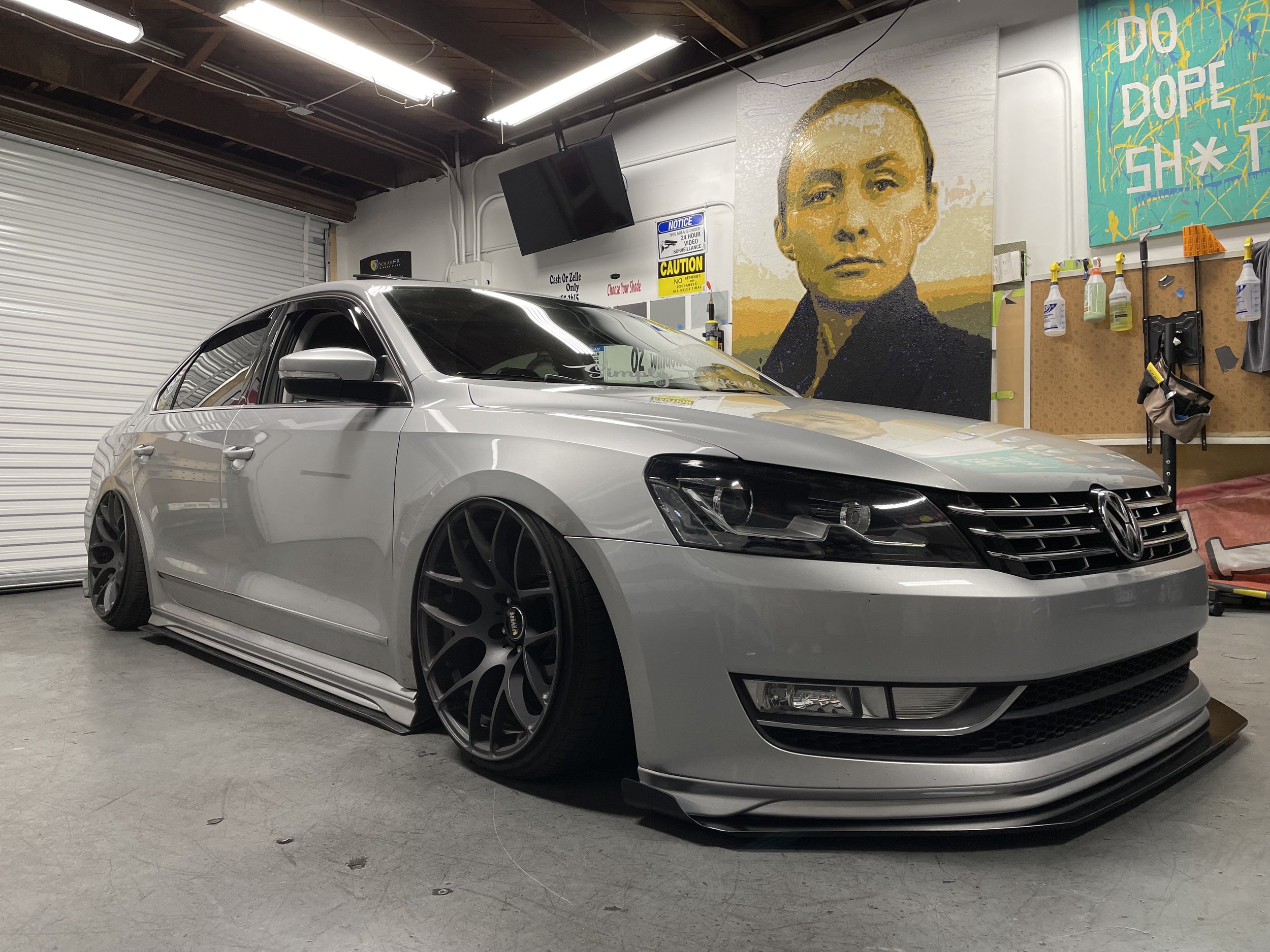 VW Passat B7 Side Skirt Splitters — Splitter Gang