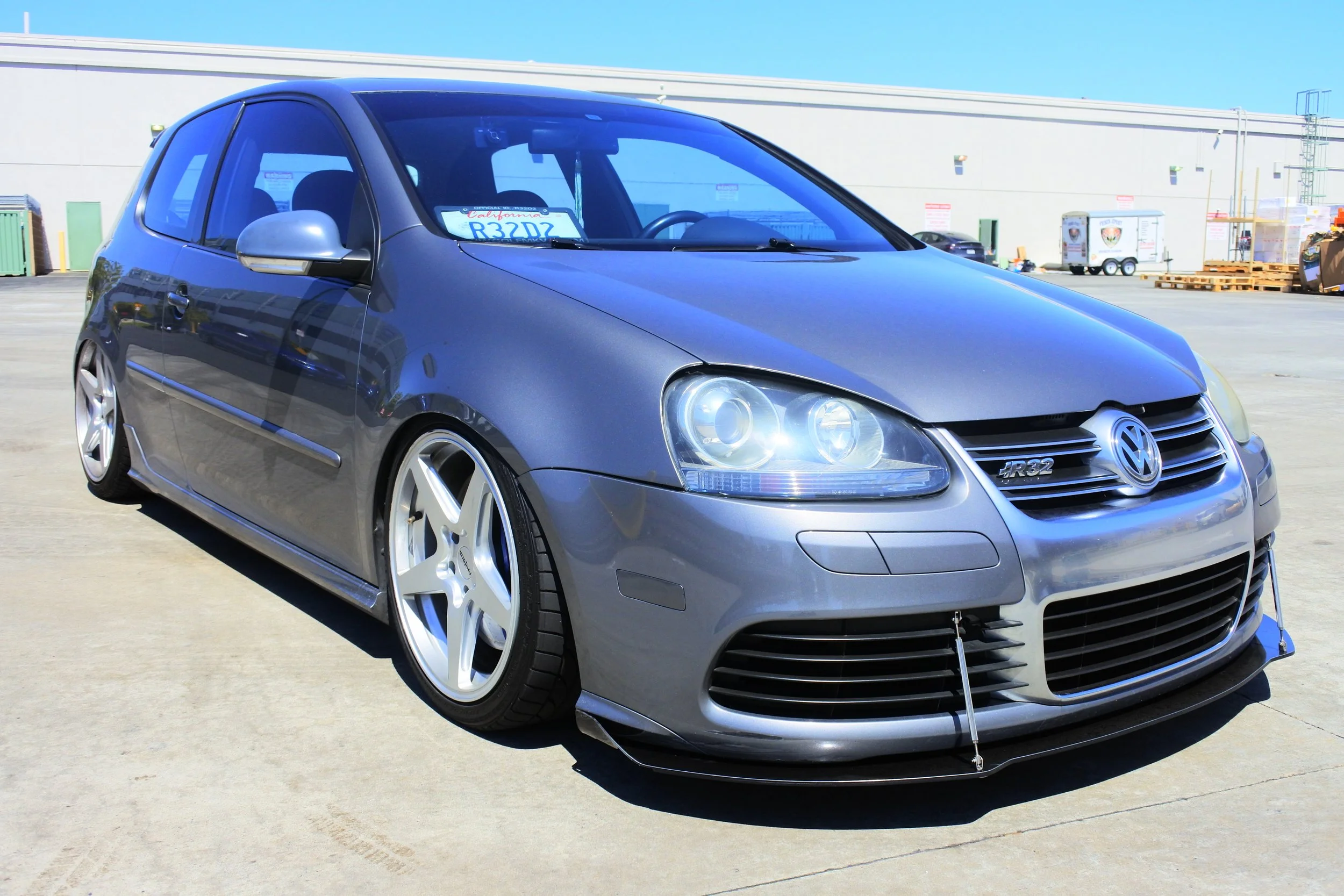 Front Splitter VW (MK5) ThunderBunny: GTI, Rabbit, GLI, R32 (2004-2009 ...