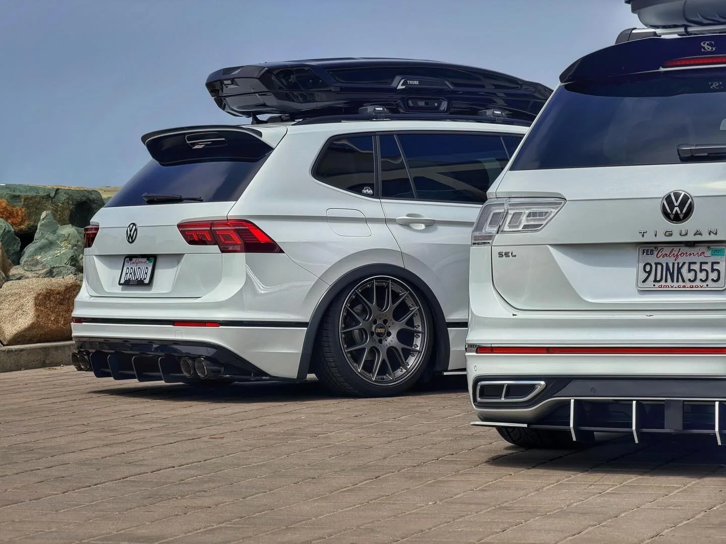 Double Tiggy trouble with SoCal finest @greyroyalty and @filmbyanson.
Different specs, same high-level builds.
One thing for sure &mdash; our V1 &amp; V2 diffusers hit the spot on both.
&mdash;&mdash;&mdash;&mdash;&mdash;&mdash;&mdash;&mdash;&mdash;&