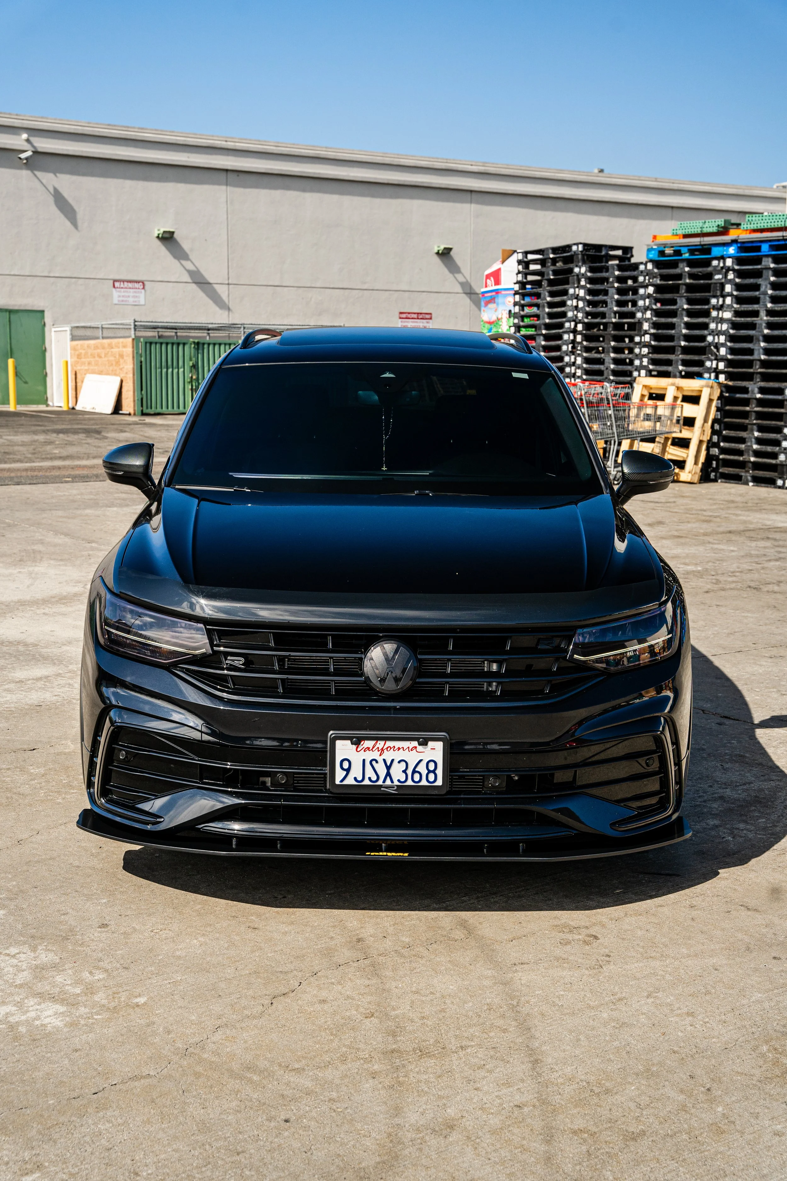 Spoiler Laterale Nero Lucido Per Lunotto Posteriore – Per VW Tiguan MK2 2017-2022 (escluso R-Line) – Accessorio Aerodinamico