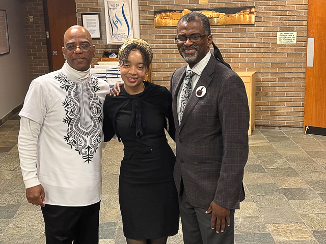 EVENING PARTICIPANTS
Scott Pleasants, Kasai Sanchez, and Reggie Pittman
Dr King’s Dreams for “We the People” | January 19, 2026 | Photo by Robert G. Wright ©2026