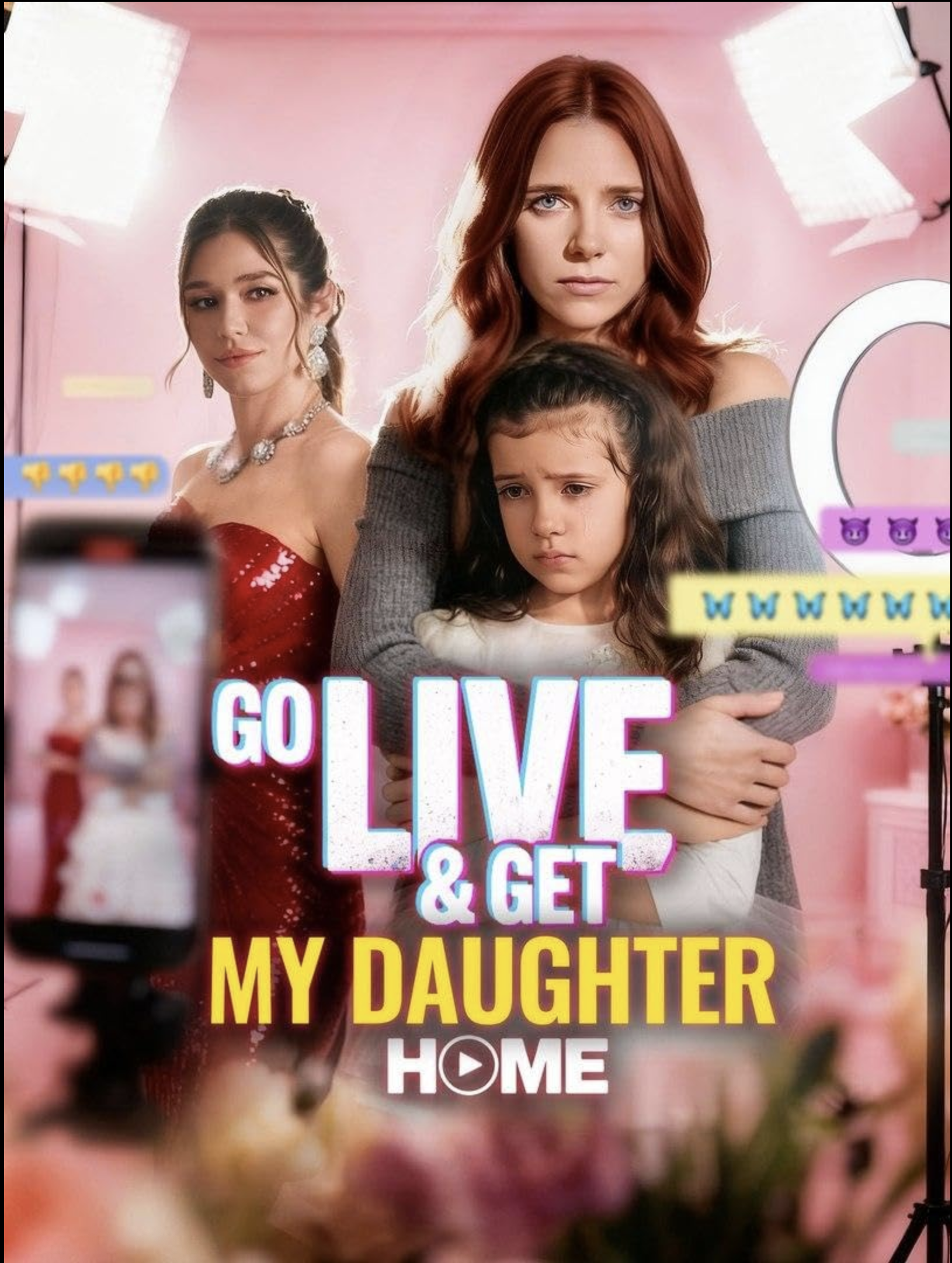 Good Short Exclusive Vertical Microdrama - Go Live & Get My Daughter Home