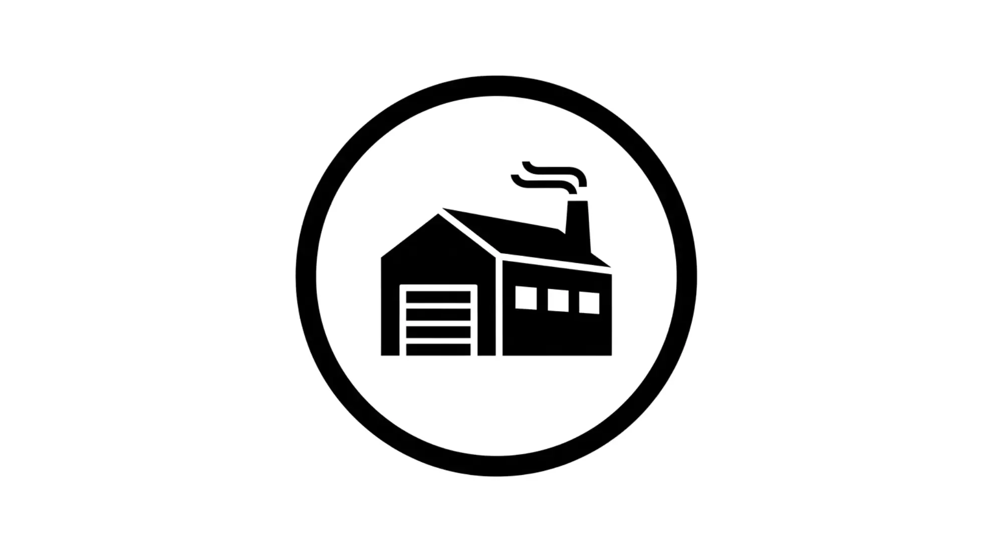 Stylized industrial warehouse icon representing the "Dull is Beautiful" ETA mantra for niche manufacturing and HVAC business stewardship.
