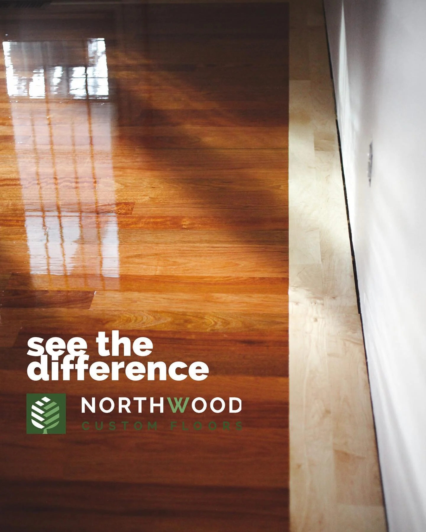 We love it when homeowners want something unique done on their floors and it&rsquo;s always fun for us to do something different. This project had a Maple border they wanted around the entire house with Brazilian Cherry in the middle. We were very ha