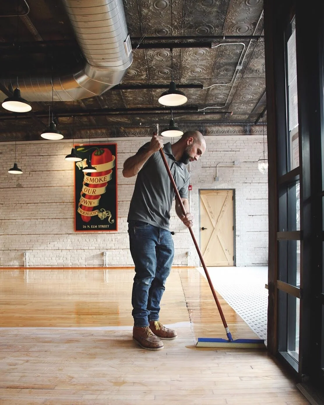 We&rsquo;ve had the opportunity to work on so many great projects, but working on local businesses are high on our list of favorites. Especially one as cool as @froehlichsbakery! We love SW MI and are proud to see our work in some of the best places 