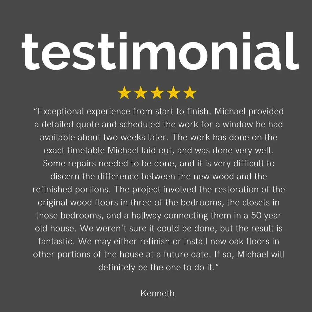 Another week and we get to start on another great project! Here&rsquo;s a review from a recent one that we were proud to work on. We brought back to life a 50 year old floor and it turned out fantastic. This is one of the beauties of having real hard