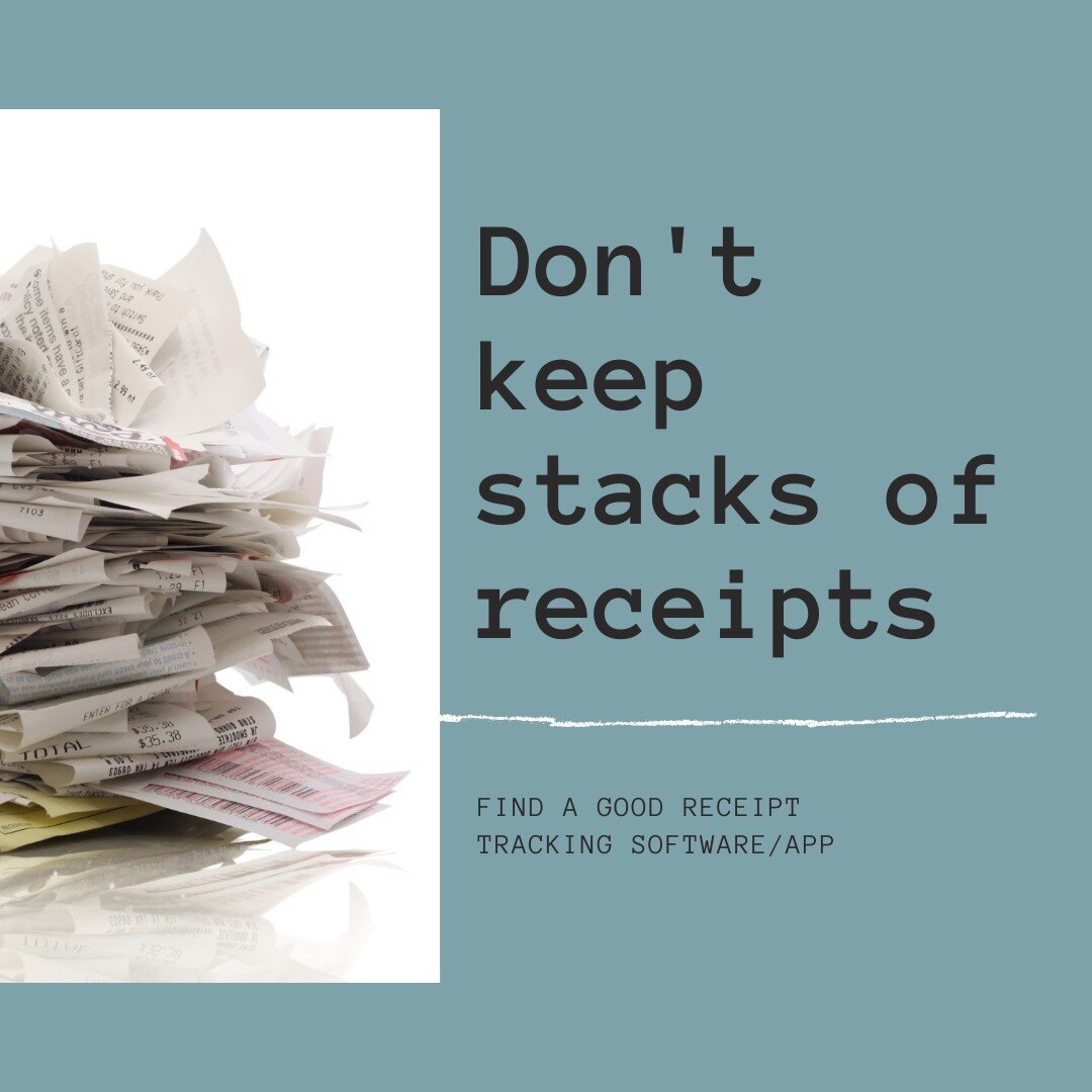 There are many options for receipt tracking including what is available within any accounting software you already use.  Don't keep stacks of receipts when you could easily have safe storage of them virtually.  It is too easy to lose receipts or have