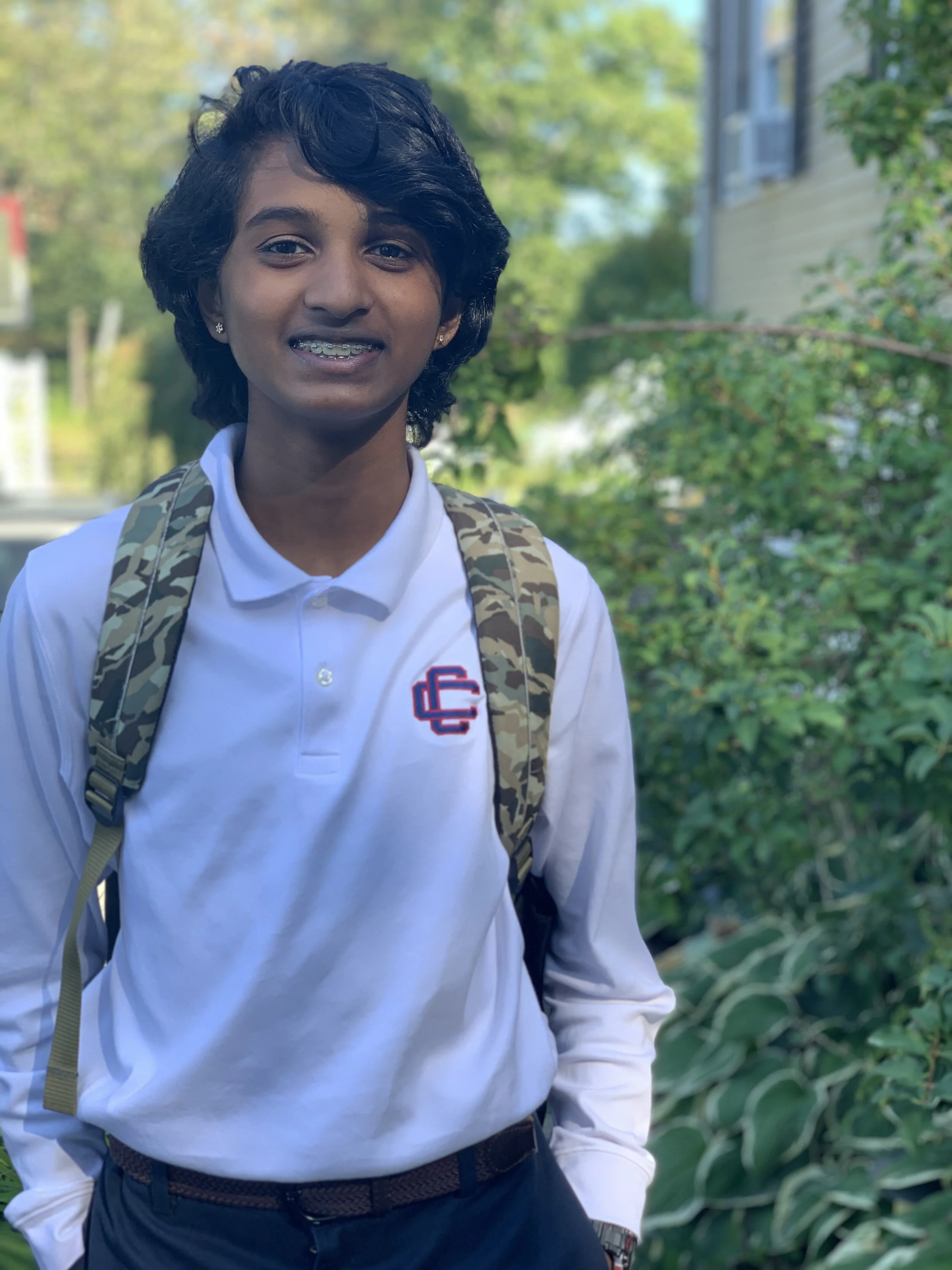 Navin, a lab assistant, enjoys drawing comic strips and is interested in healthcare and medicine.  He will be working with kids in the discovery labs.