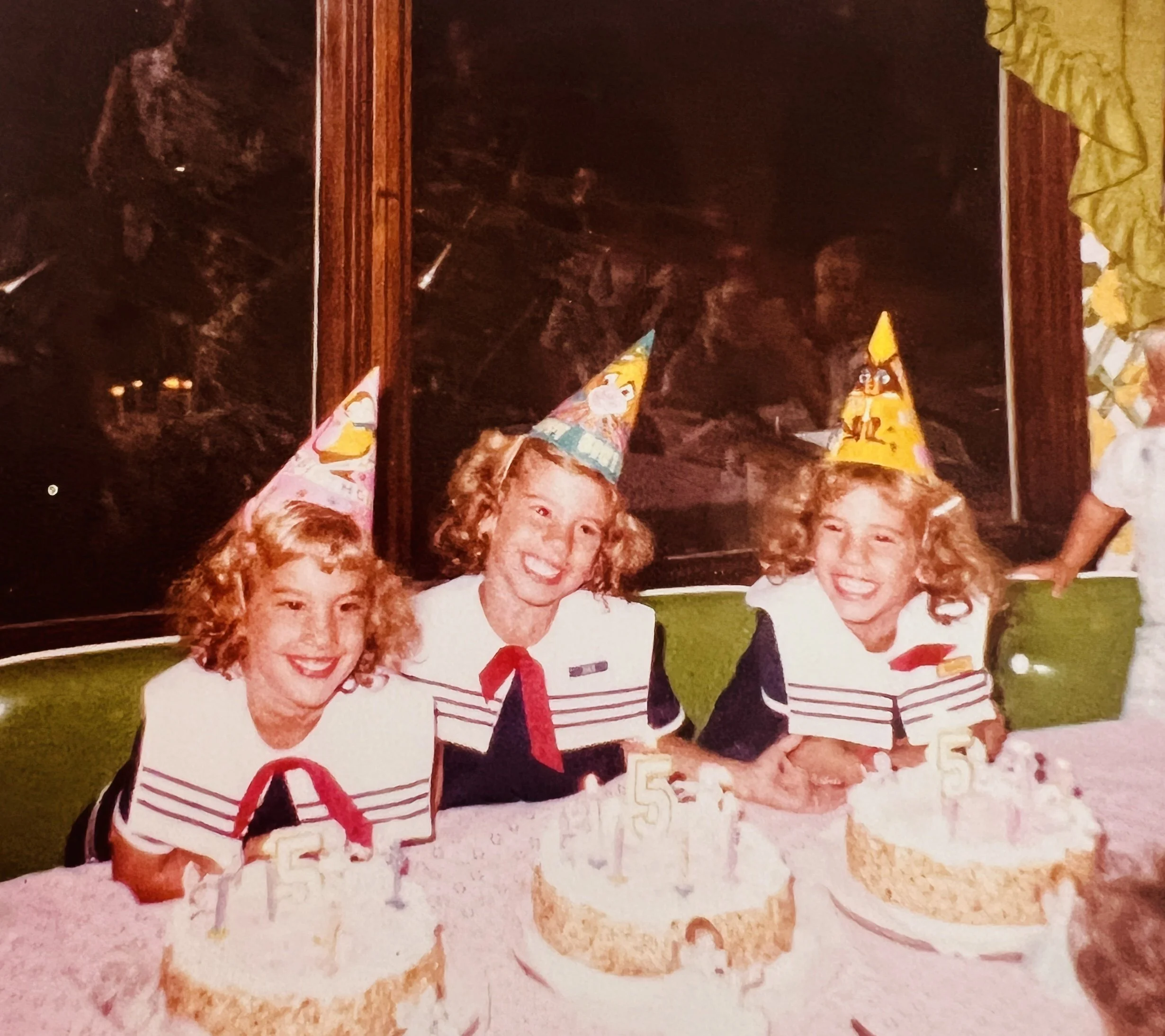 Triplets Children Birthday Hats.jpeg