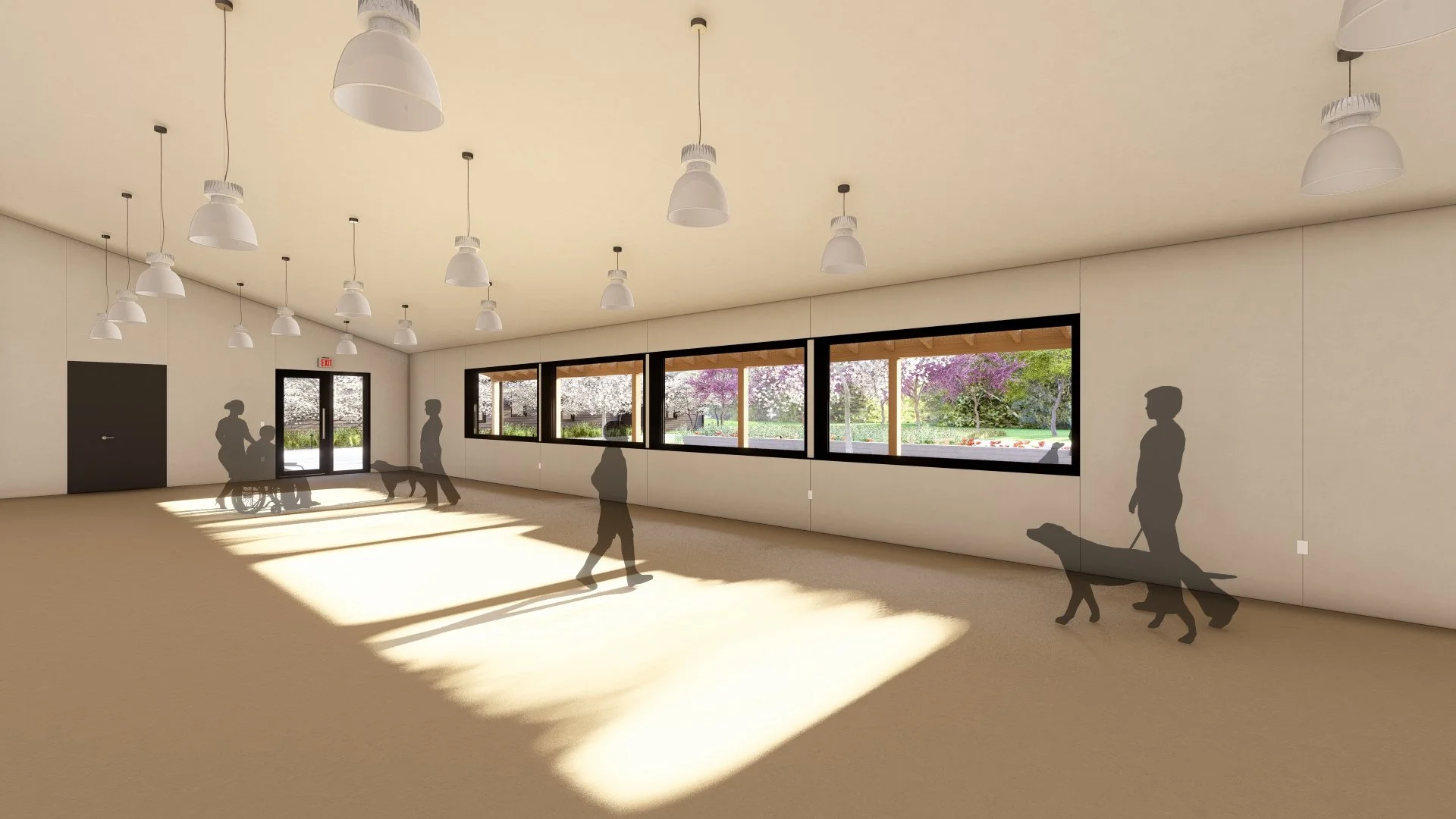 Main training room