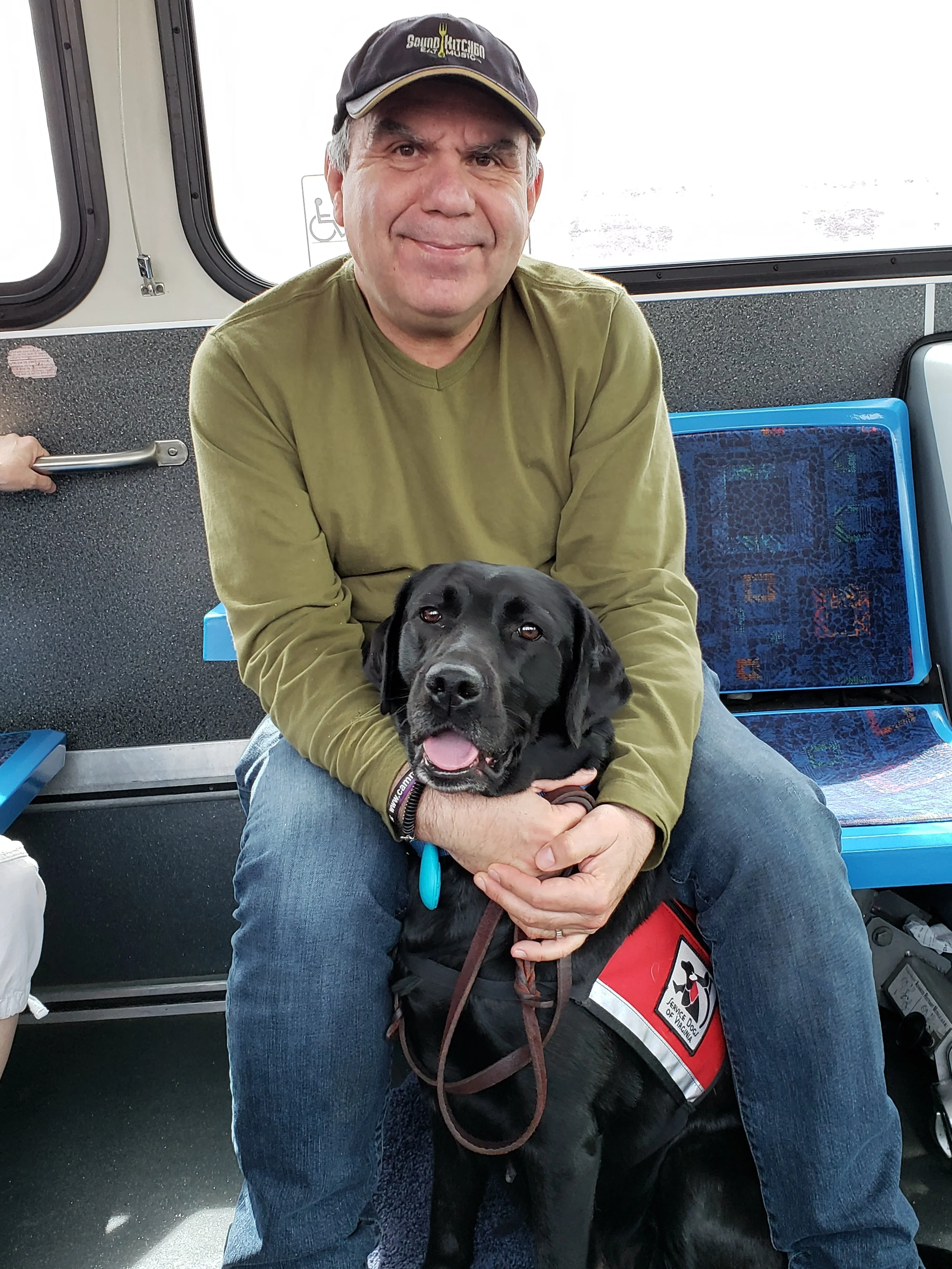 PTSD service dog team