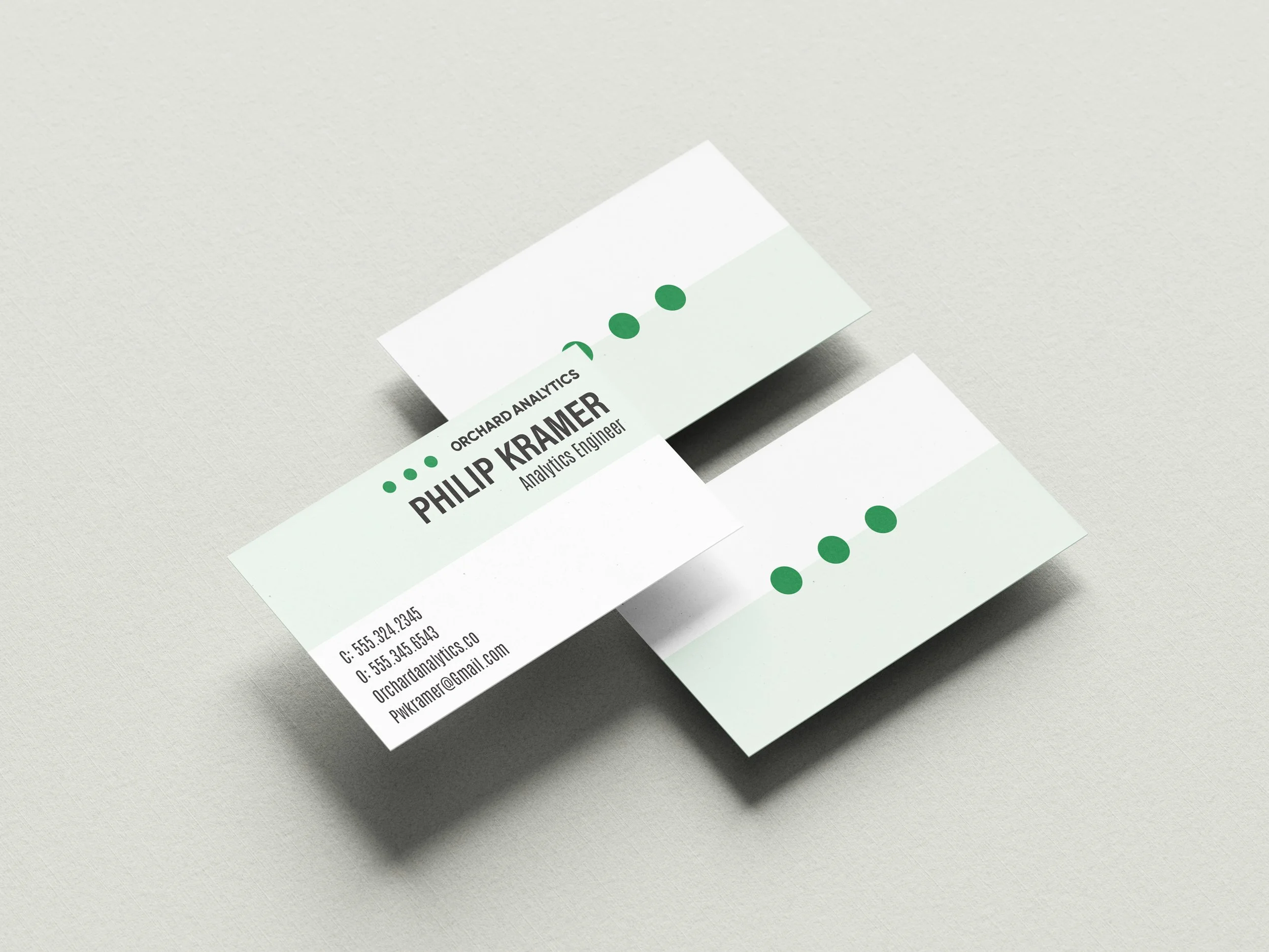 Business card design