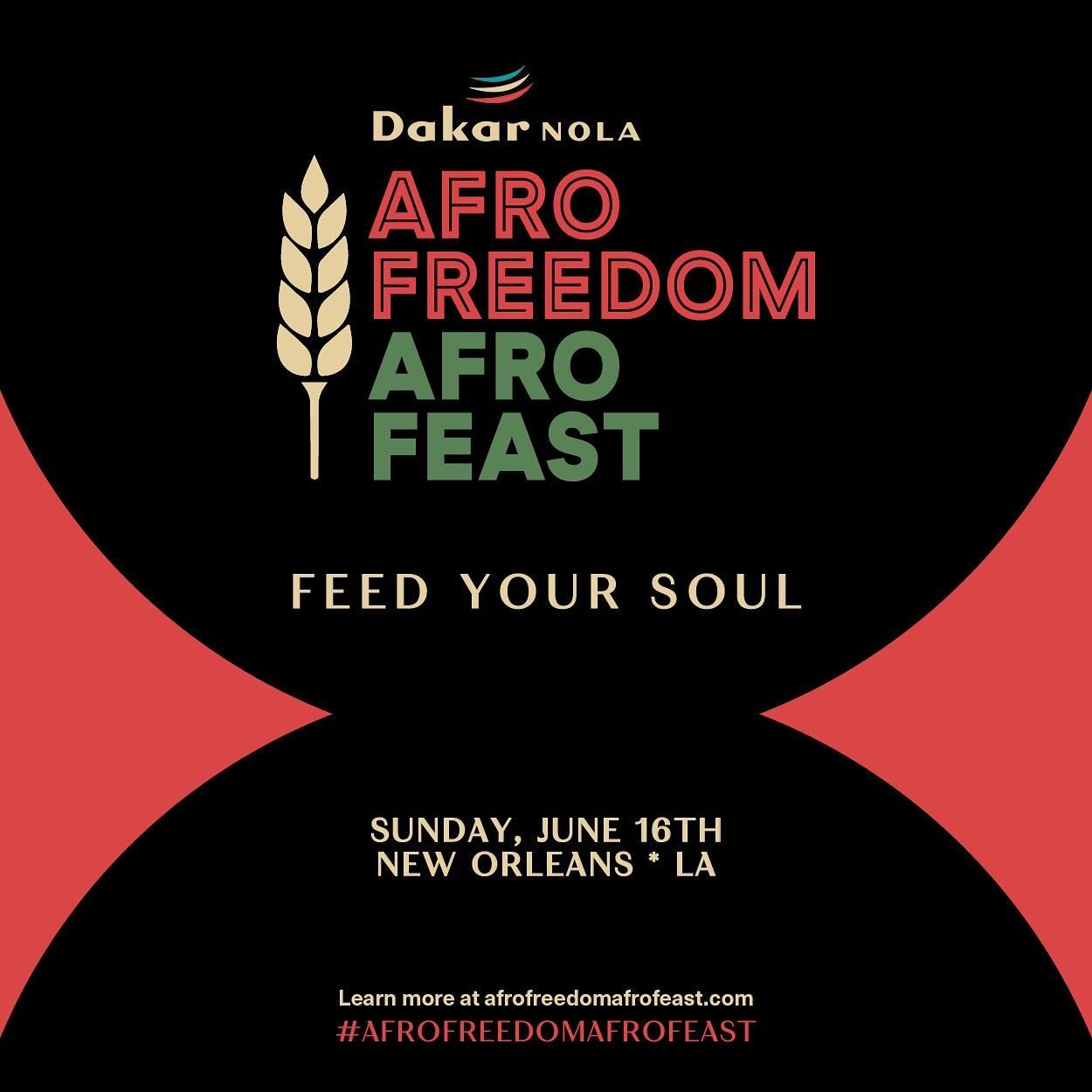 Excited for this one baby!!! 🌾🌿🍴
First time producing the 3rd Annual Afro Freedom Afro Feast event - a culinary celebration that gathers award winning Chefs from New Orleans cooking over open flame to pay homage to our ancestors.  Led by Chef @ser