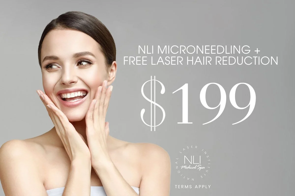 Microneedling + FREE Laser Hair Reduction