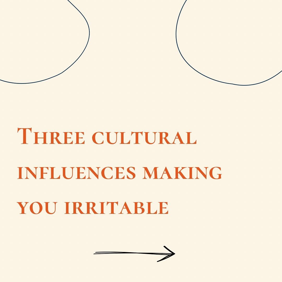 When was the last time you exploded with anger putting a strain on your relationships?

Have you ever thought that something must be going on that you&rsquo;re not aware of that&rsquo;s making you irritable?

Cultural influences can affect our mood m