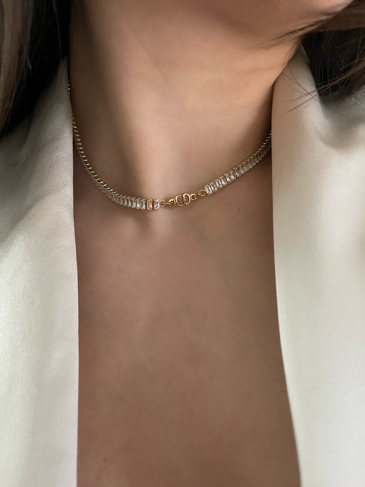 LV Tag Necklace — ARIZU JEWELS