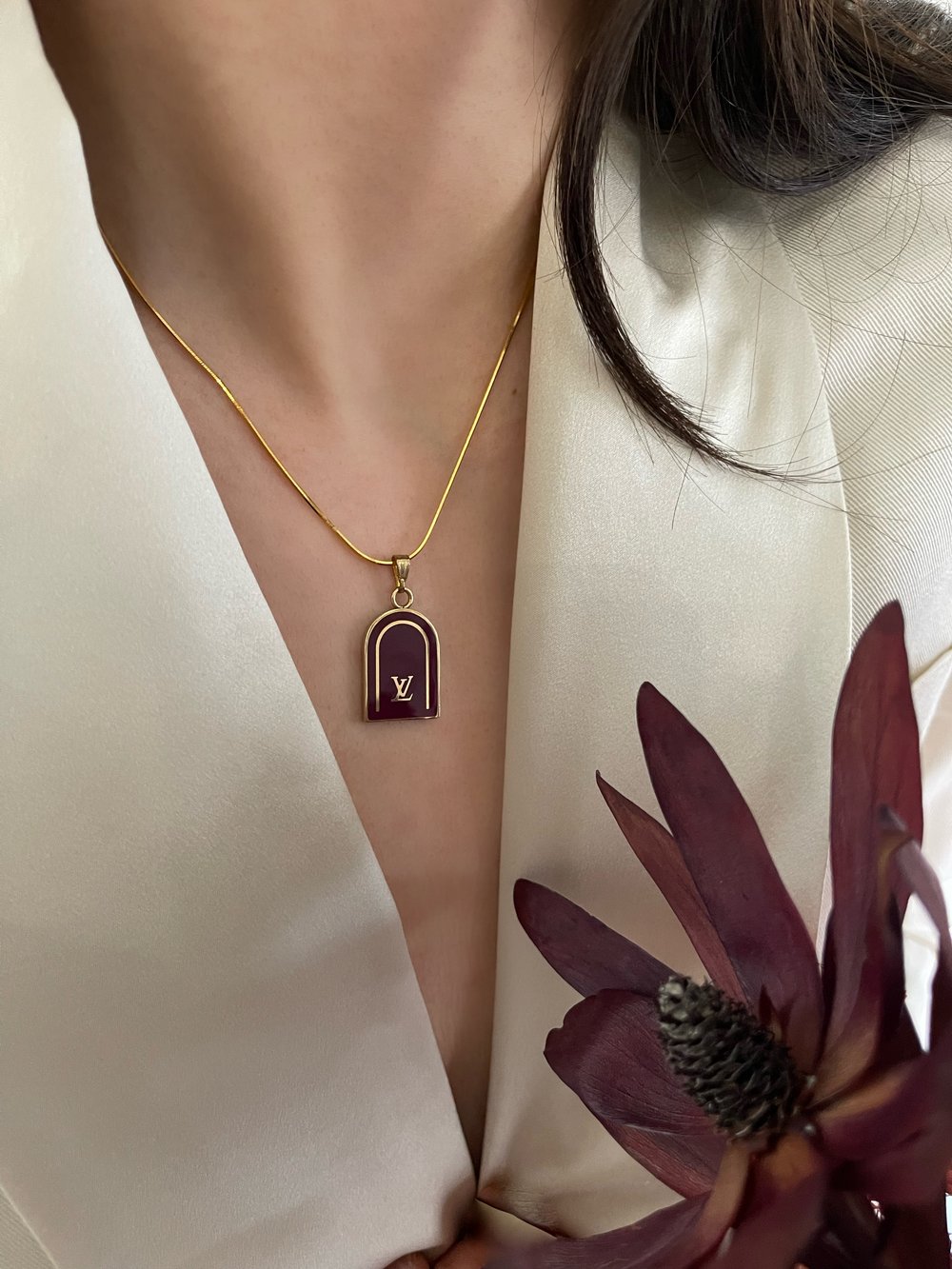 Louis Vuitton Monogram Necklace