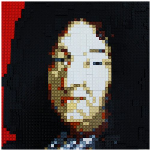 Louis XIV [ 40 x 40 cm ]