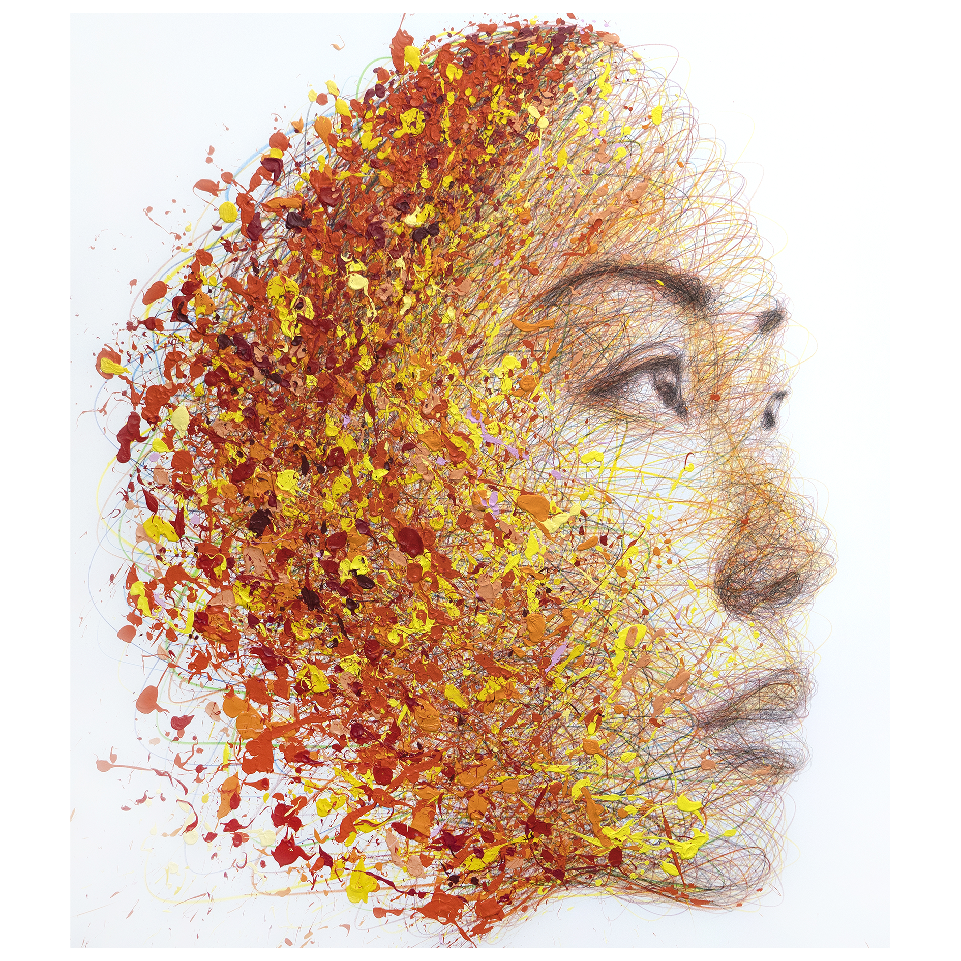 Eveil des sens [ 160 x 140 cm ]