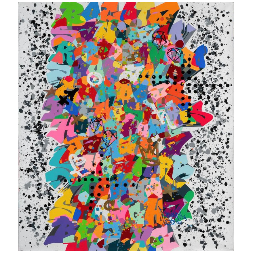 From Bogota to Hanoi [ 100 x 81 cm ]