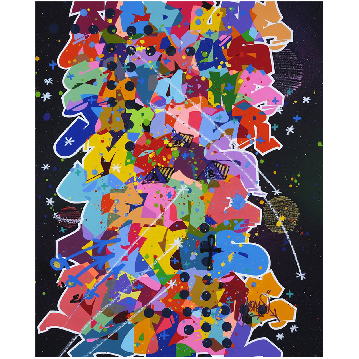 Nos planètes [ 100 x 81 cm ]