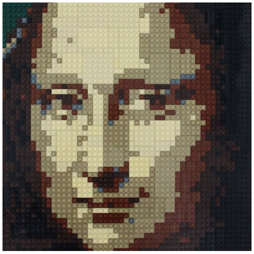 Mona Lisa [ 40 x 40 cm ]
