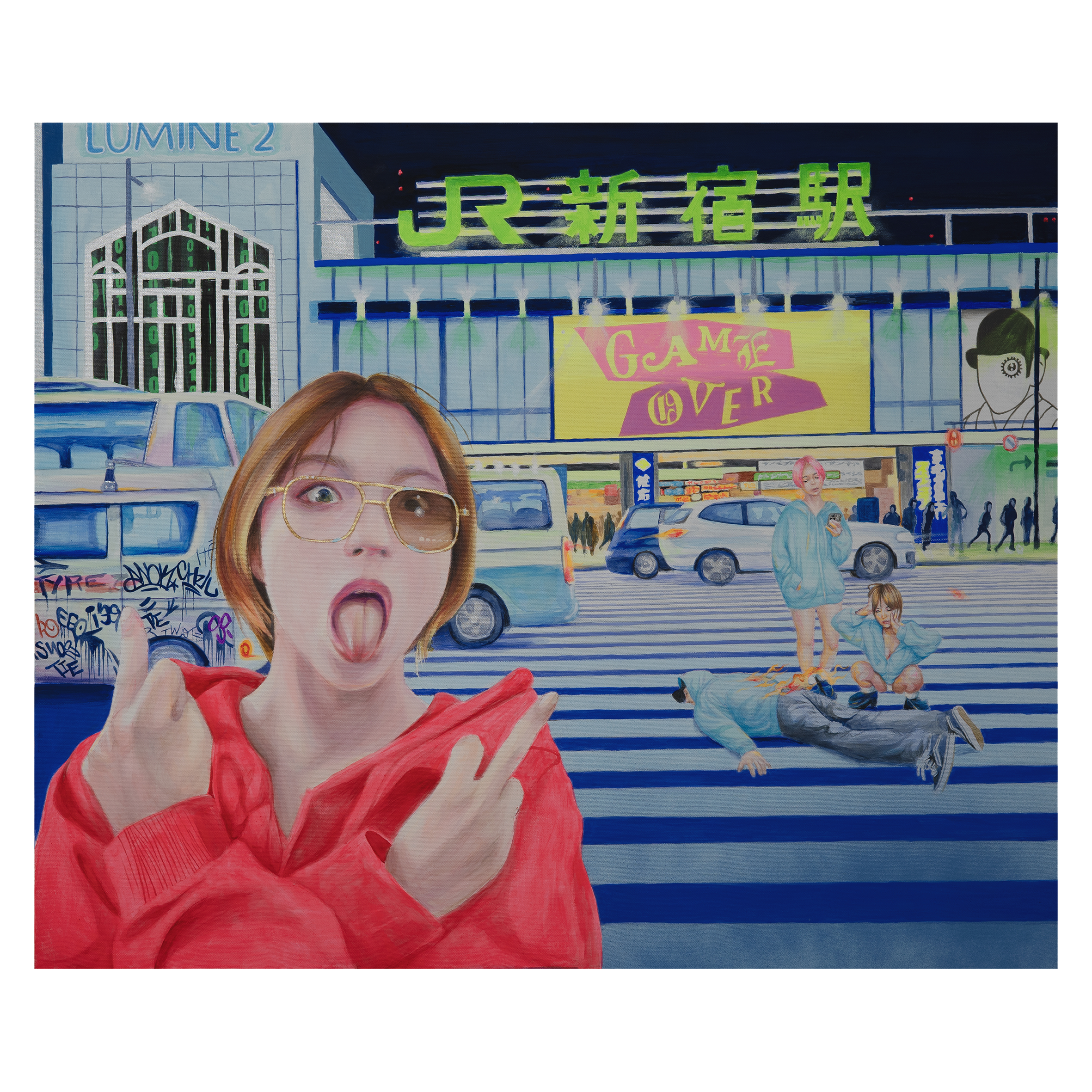 GameOver  [60.6 x 72.7 cm ]