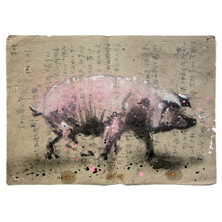 The Pig NO.14 [ 27.3 x 19.3 cm ]