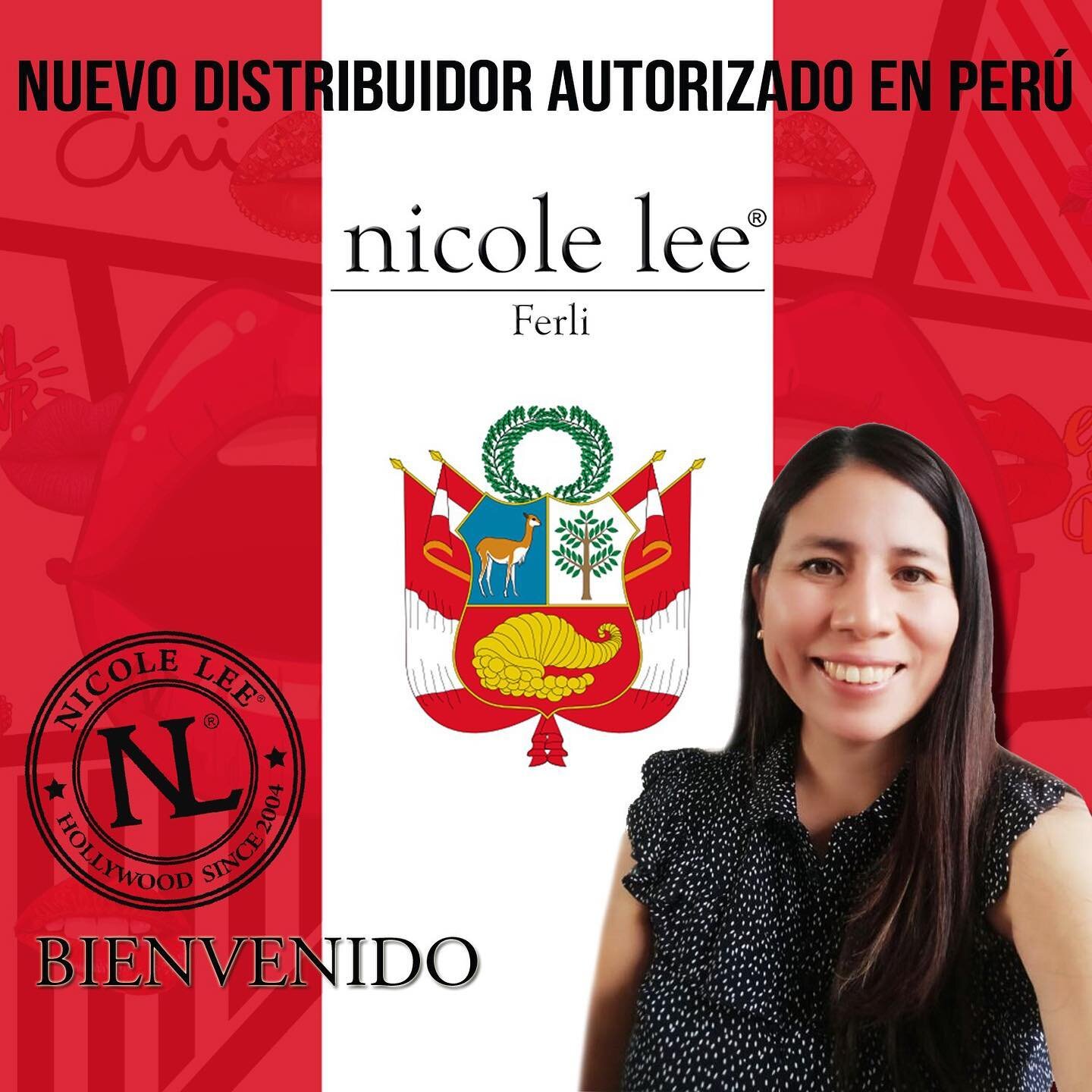 &iexcl;Nuevo Distribuidor Autorizado en Peru!🇵🇪 La familia Nicole Lee da la mas cordial bienvenida a Nicole Lee Ferli, quien har&aacute; que m&aacute;s mujeres en Per&uacute; puedan tener acceso a m&aacute;s variedad de producto y colecciones m&aac