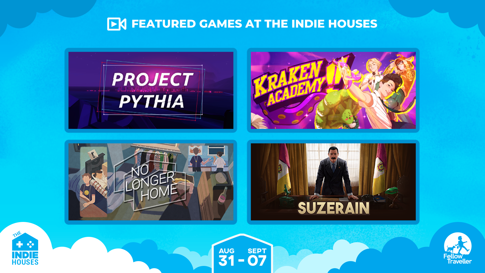 Get ready for news and updates from your favourite titles at Indie Houses!