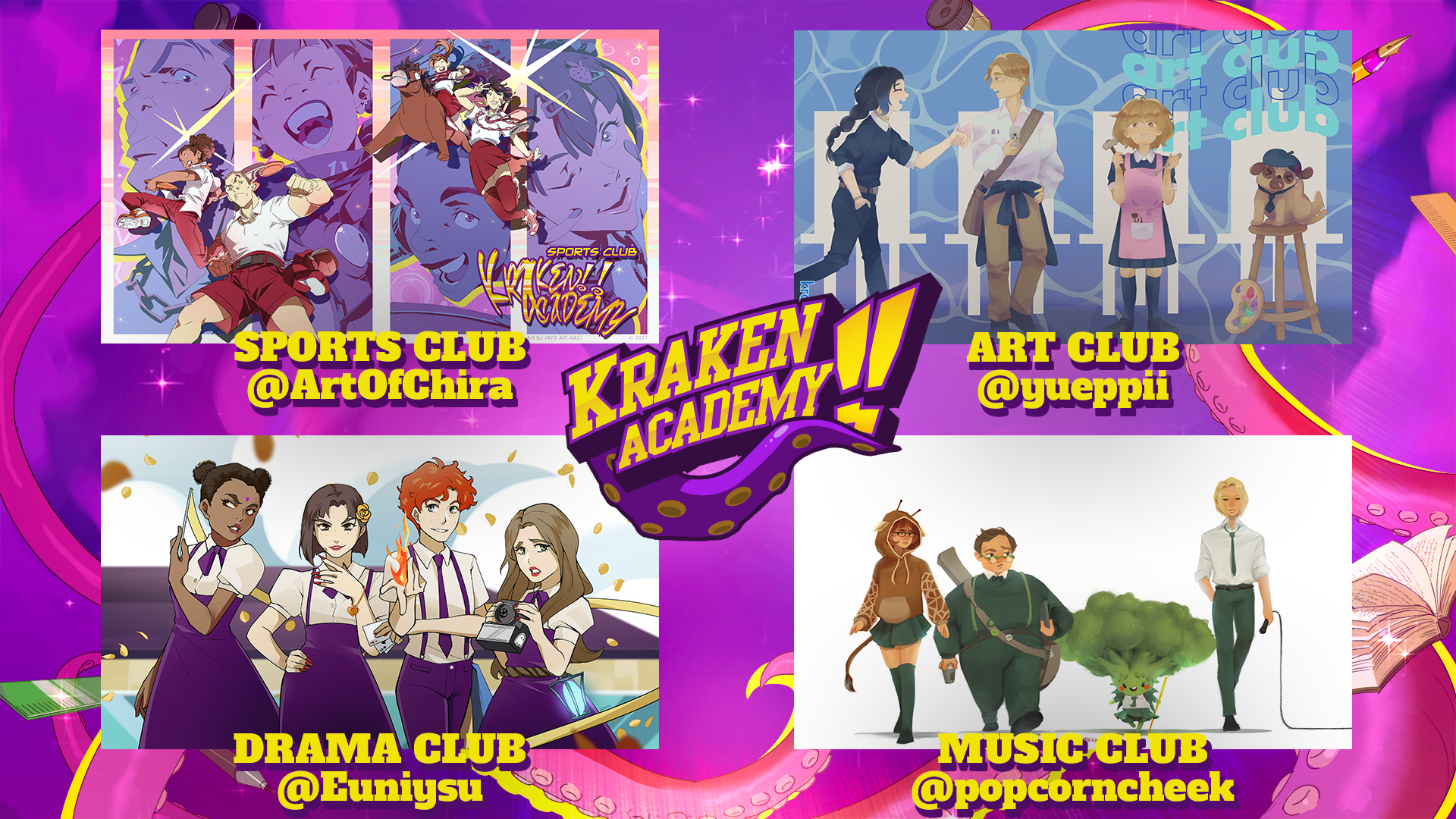 Kraken Academy Fan art Competition Opens September 10!