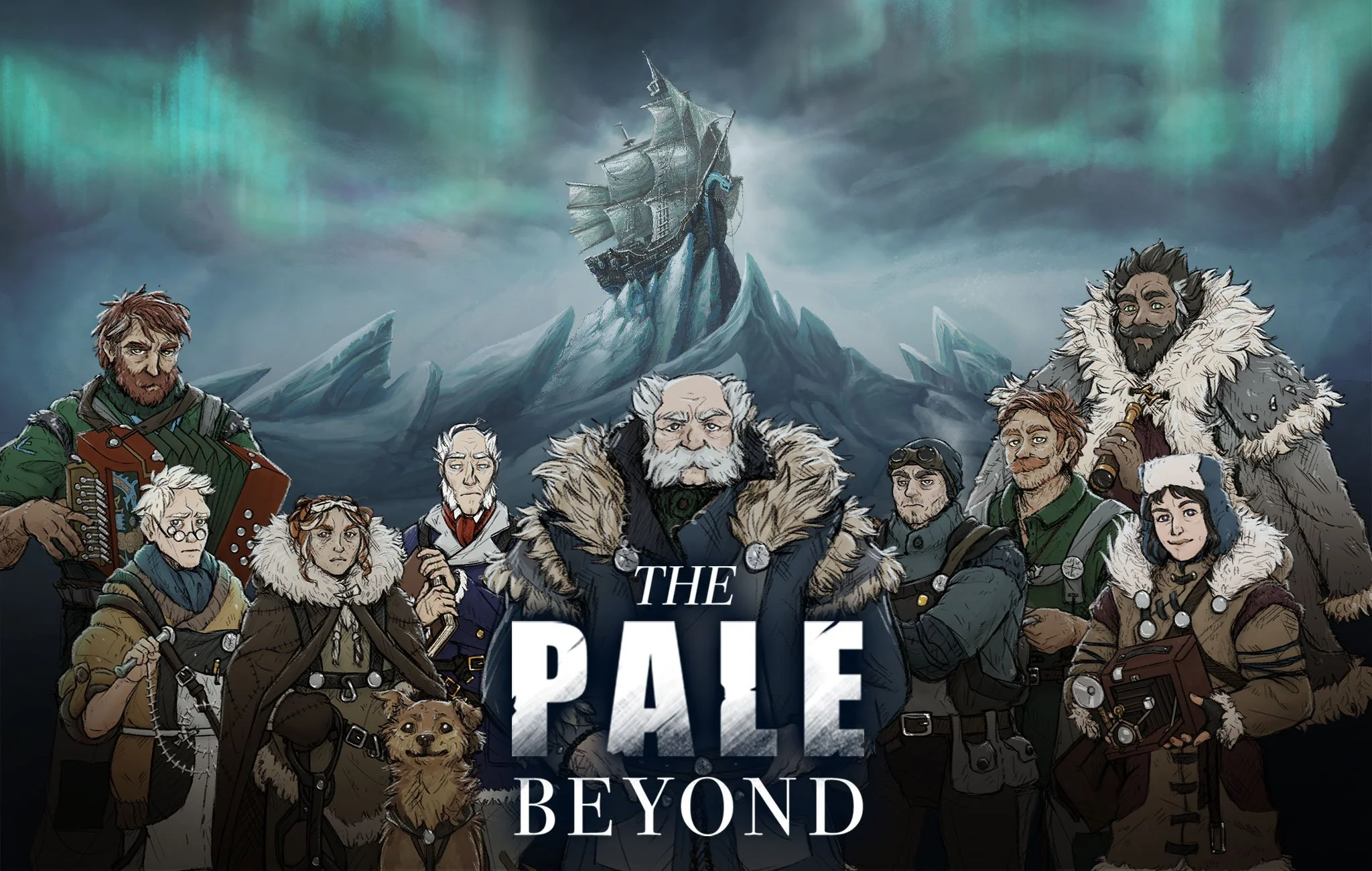 Announcing The Pale Beyond, a narrative exploration-survival set in an unforgiving frozen wasteland