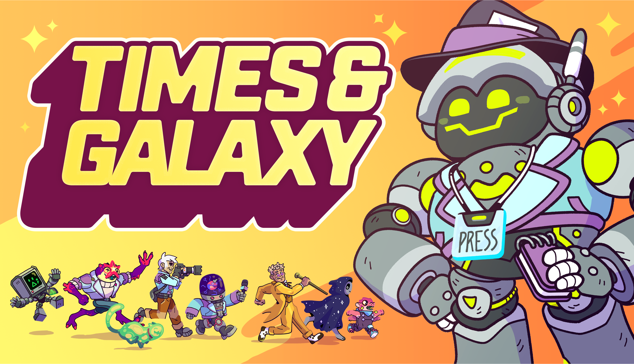 New Fellow Traveller Game Alert: Embark on an intergalactic adventure as the first ever robo reporter in Times &amp; Galaxy!