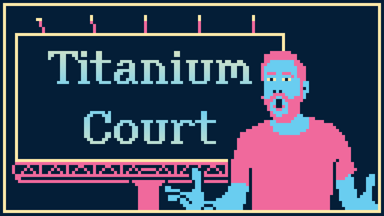 Titanium Court is real!