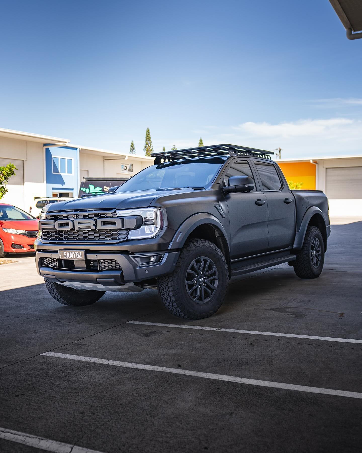 Ford Ranger Raptor Wrapped Wrap Masters Australia | Paint Protection Film | Ceramic Coating ...