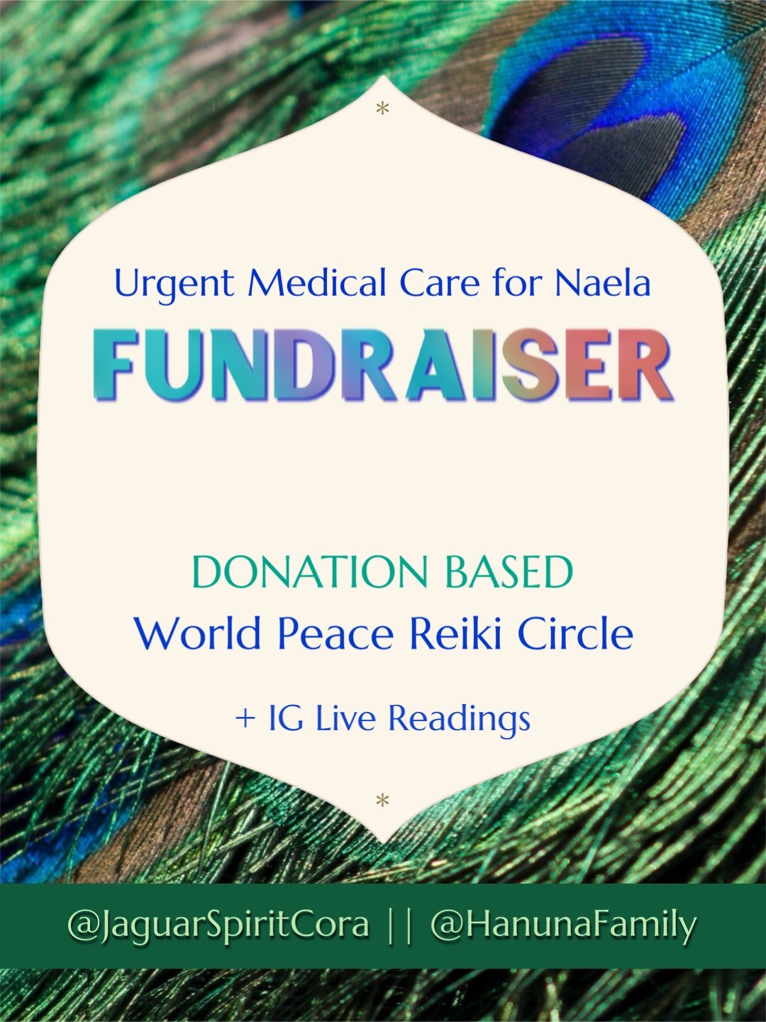Fundraiser: World Peace Reiki Circle