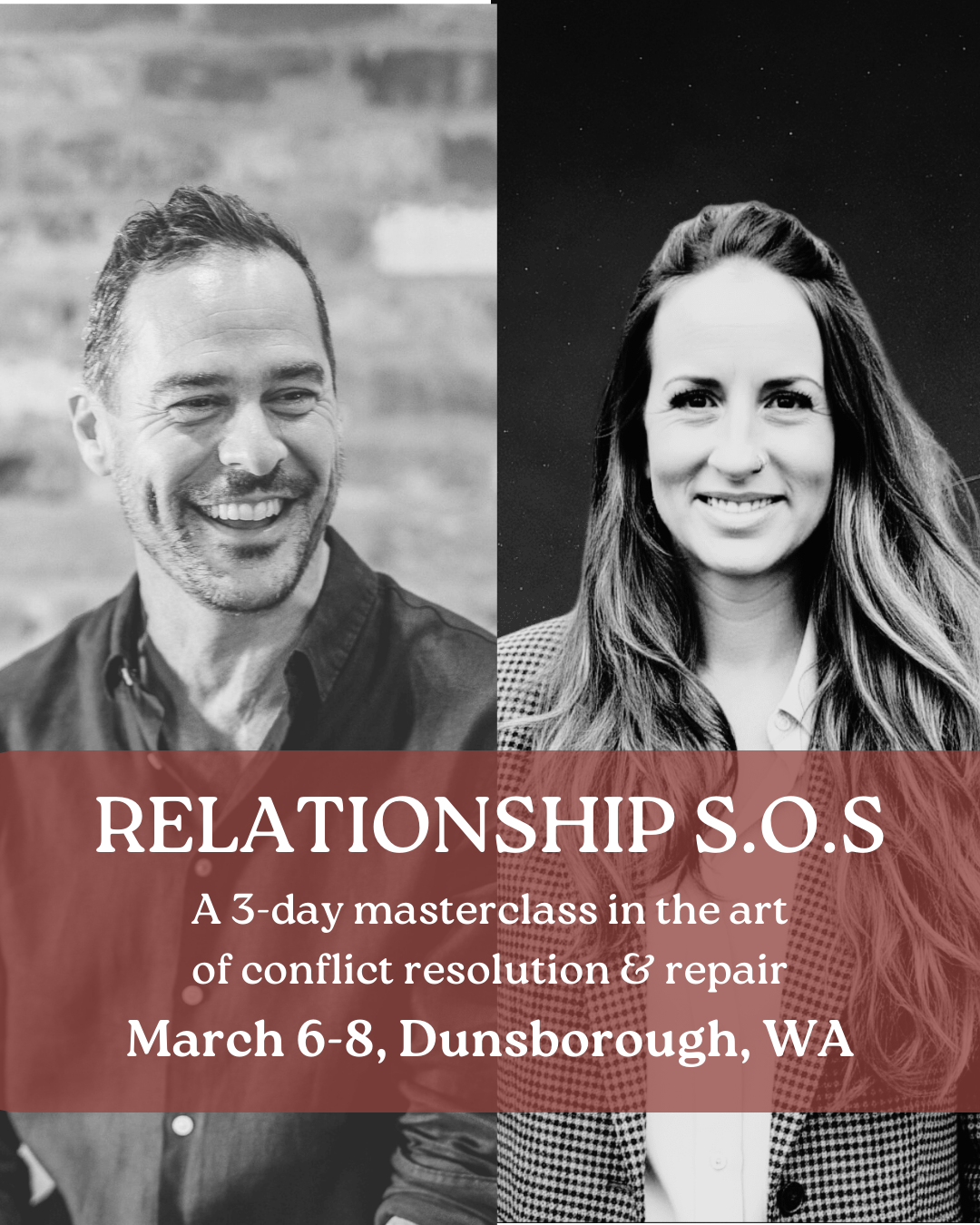 RELATIONSHIP S.O.S: Practical skills for relationship repair