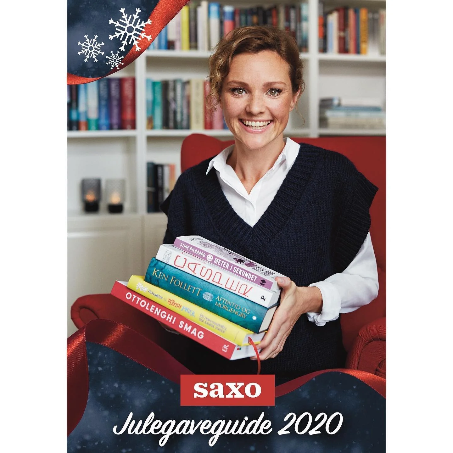 Jeg har (sammen med det bedste hold) lavet portr&aelig;tter af @bookielise til @saxonyt julekatalog som (hvis du holder avis) lander i din postkasse inden l&aelig;nge. 💥🎄