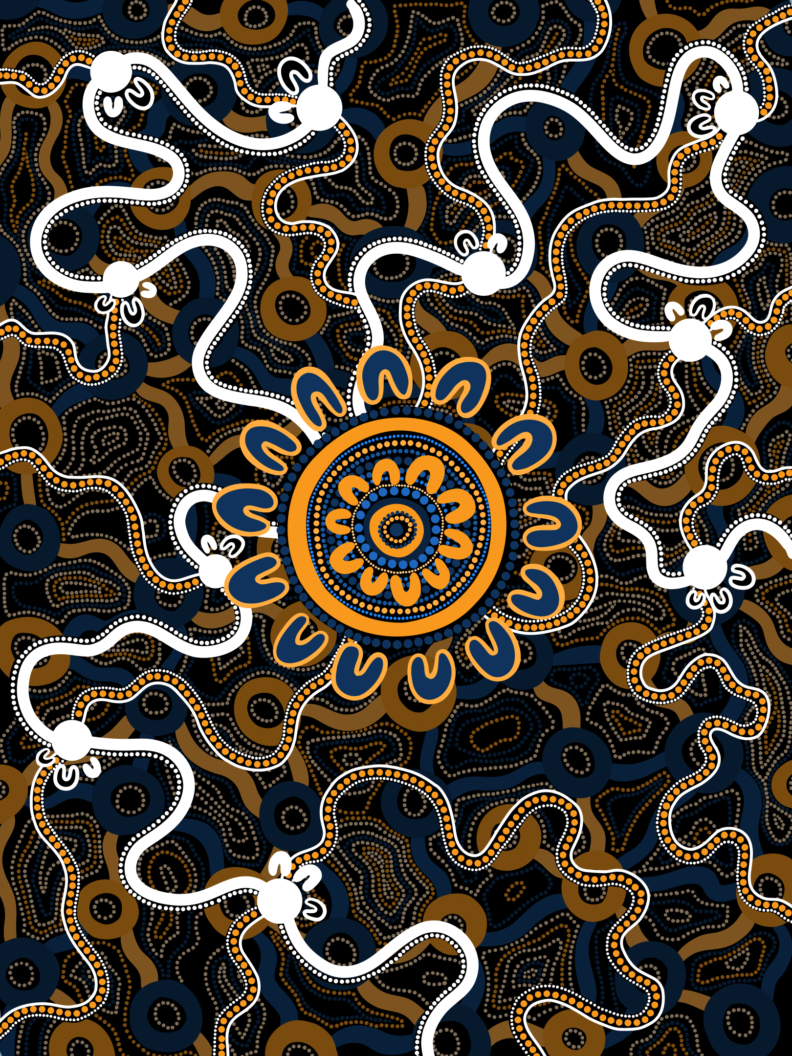 Victorian Institute of Sport digital artwork 