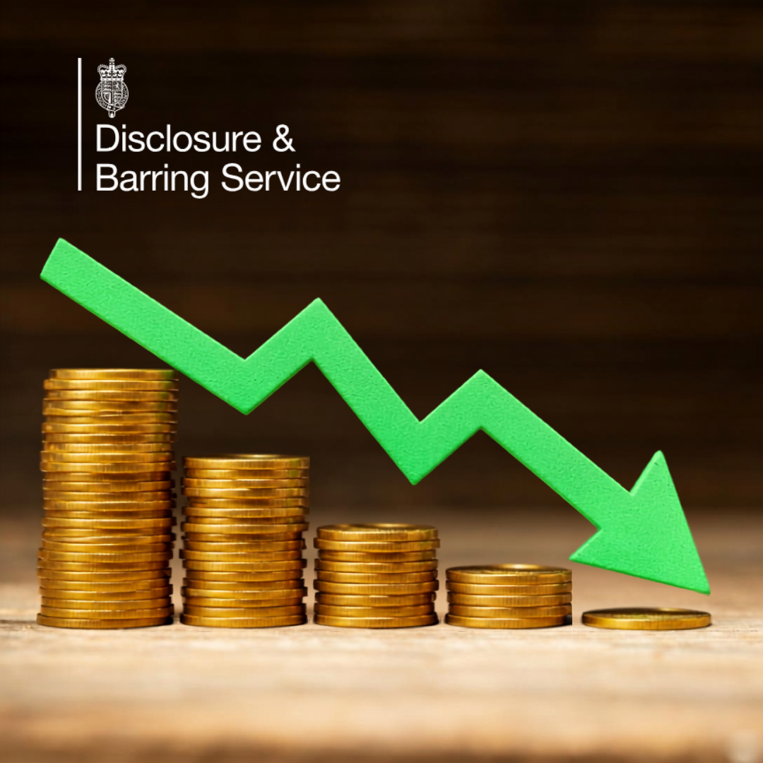 Disclosure and Barring Service Confirms price decreases for all services