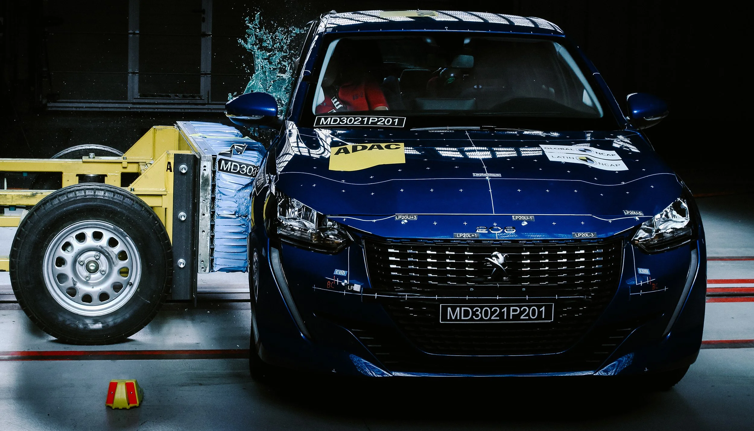 Peugeot 208 reaches 2 stars while Hyundai’s ‘earlier’ Tucson zeroes 