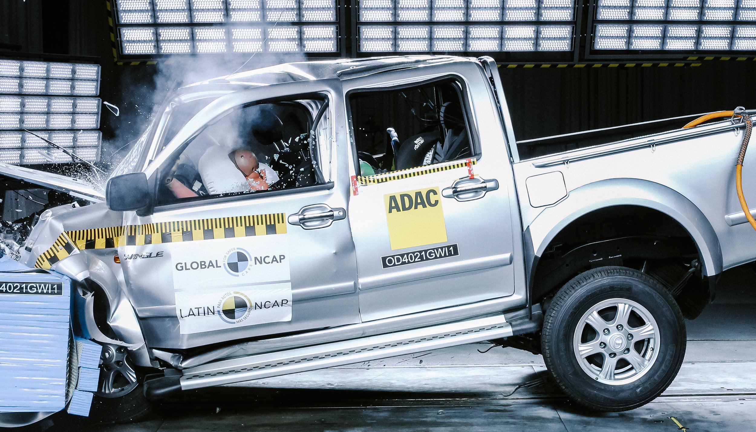 Zero Rating for Sportage, New Accent and Wingle 5 in latest Latin NCAP results