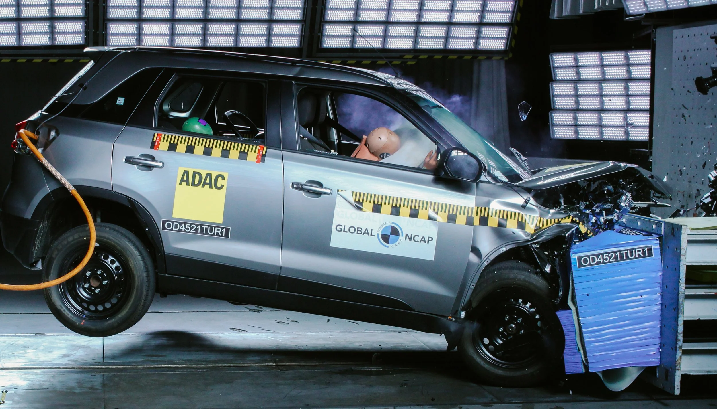 Four stars for Toyota Urban Cruiser and three for Hyundai Creta and i20 in latest Indian crash test results
