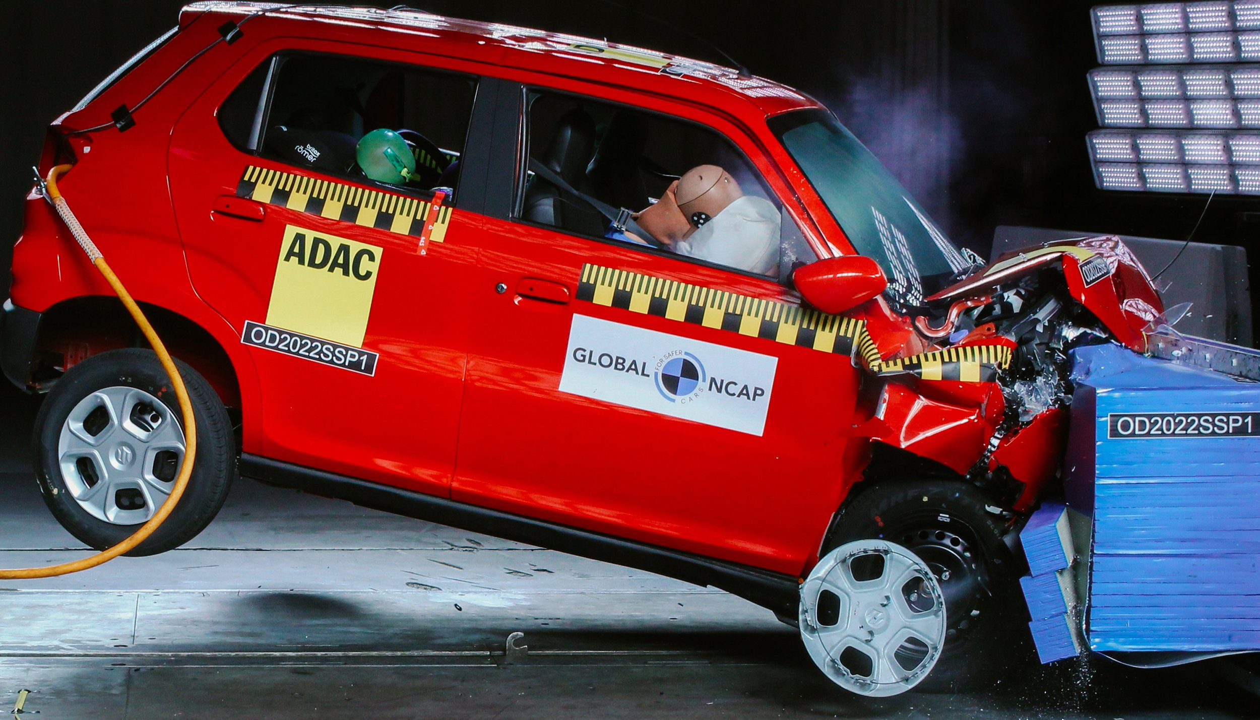 Suzuki S-Presso rated three stars for adult occupant protection in South Africa