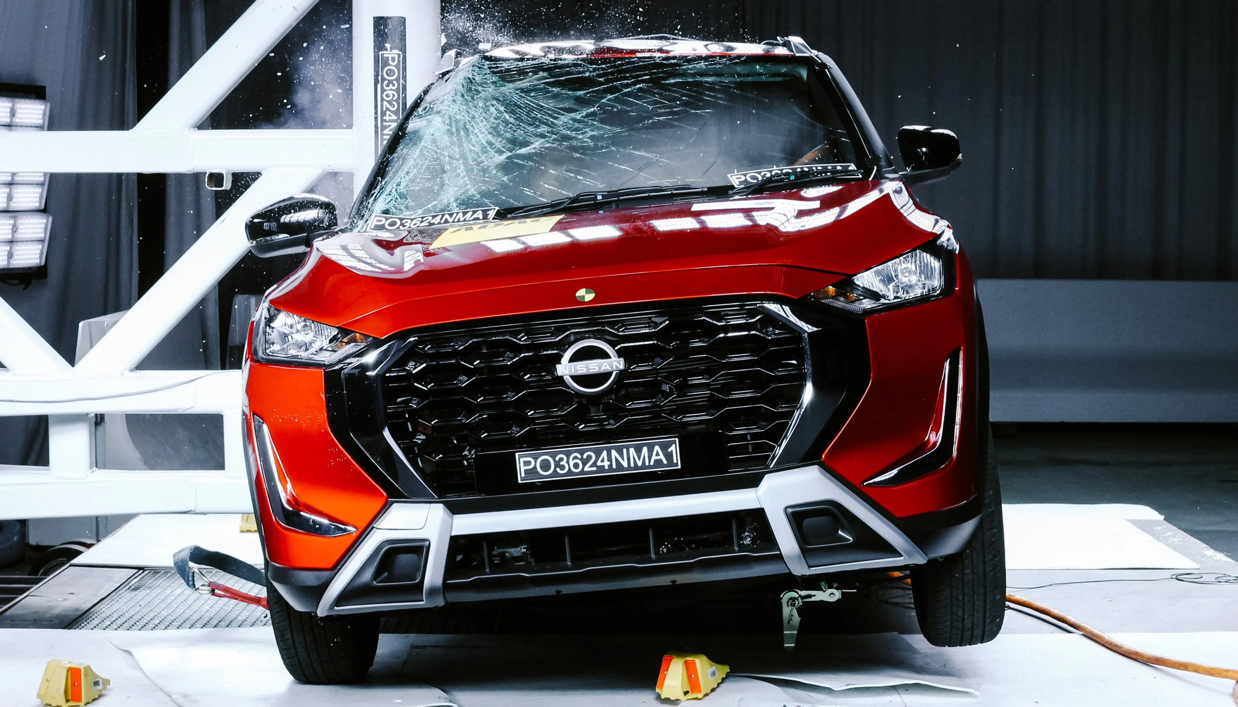   Nissan Magnite improves from 2 to 5 stars with six airbags and ESC as standard.  