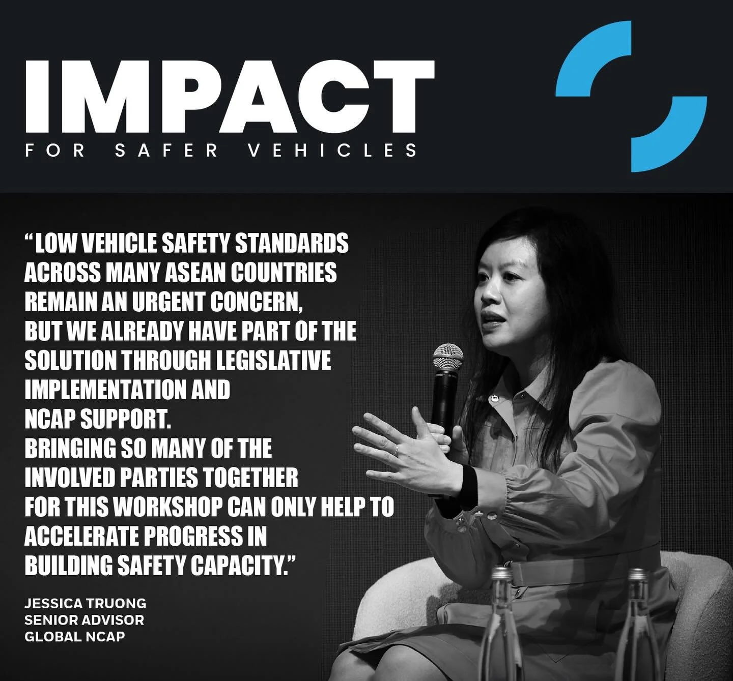 Issue two of #IMPACT, the monthly newsletter from Global NCAP, is published today.

This month, our team has been busy in China delivering a new workshop programme in partnership with CATARC, MIROS, and the @who. Our vehicle safety labelling campaign