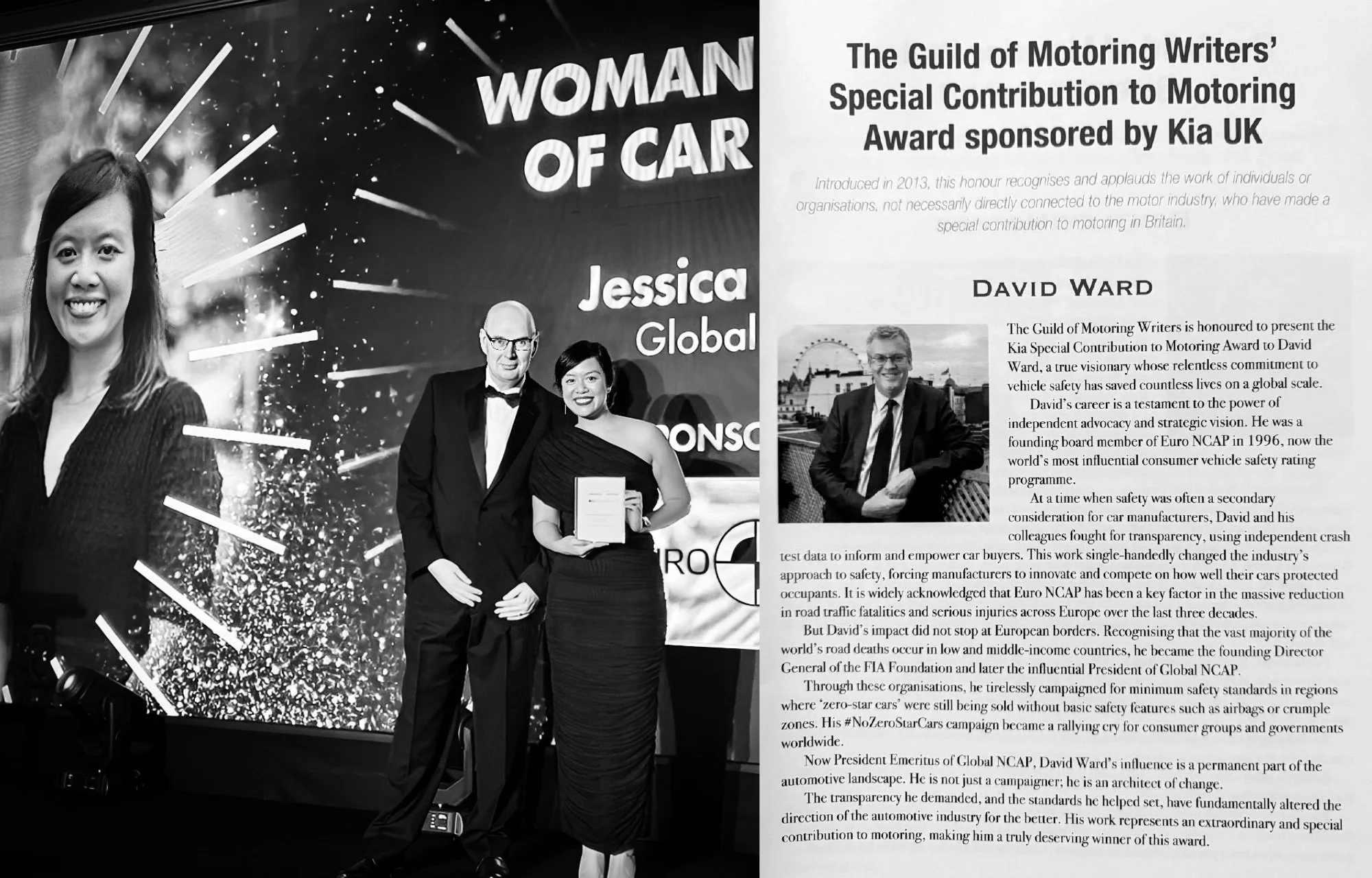 Prestigious awards for Global NCAP leading lights